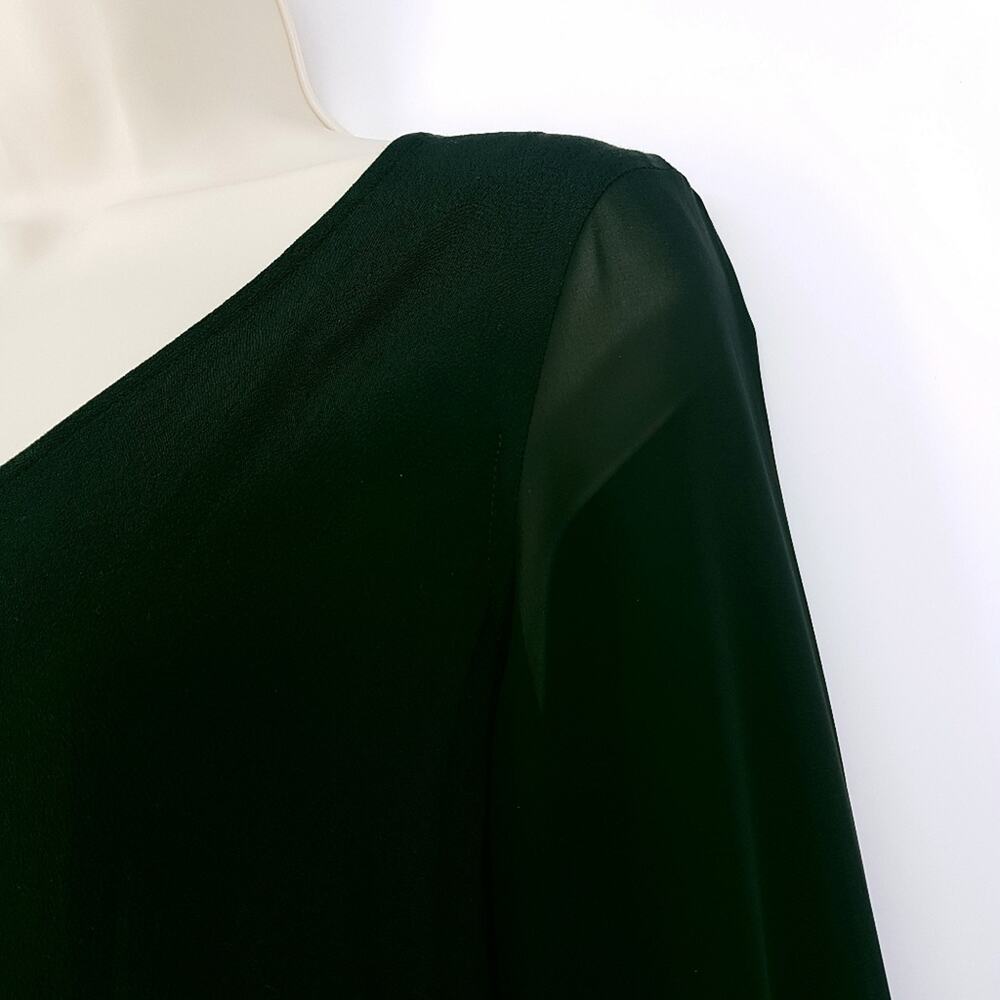 NWT Express Long Sleeve Black Shift Dress Size XS - Picture 4 of 8